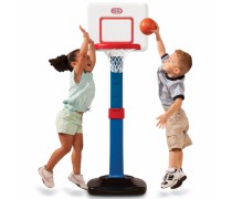 Vaikiškas krepšinio stovas reguliuojamas aukštis nuo 76 iki 120 cm | Little Tikes 620836E3